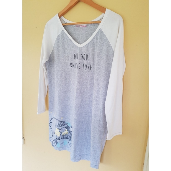 La Vie en Rose Sleepshirt Large - Picture 6 of 14